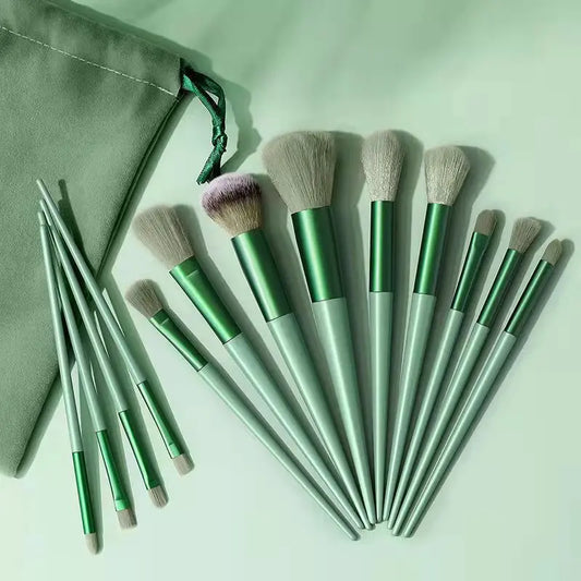 13-Piece Professional Makeup Brush Set