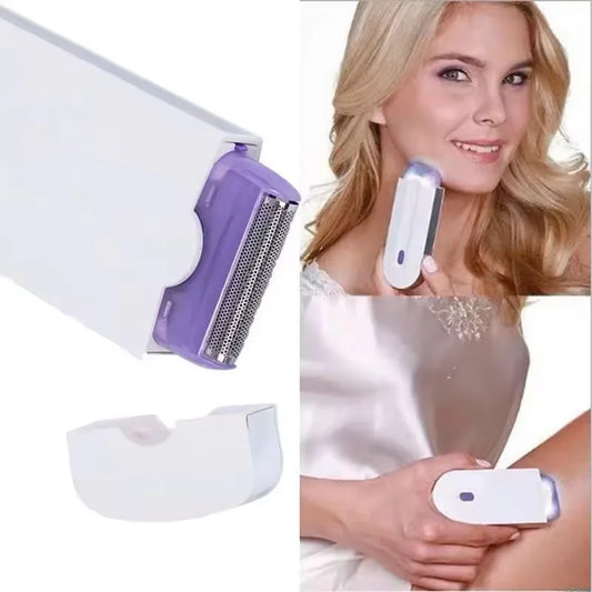 USB Rechargeable 2-in-1 Blue Light Hair Removal Device