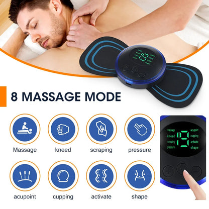 Electric Neck Massager EMS Muscle Stimulator