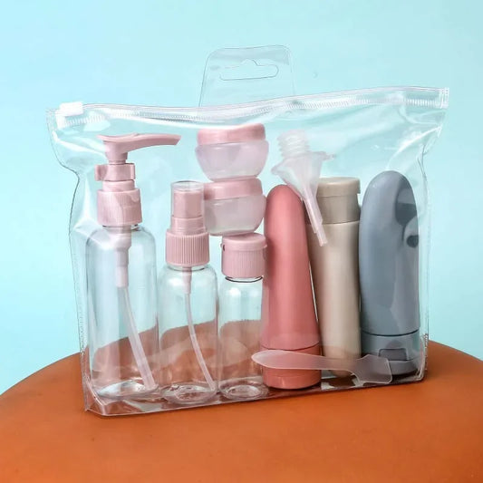 Portable Refillable Travel Bottles Set