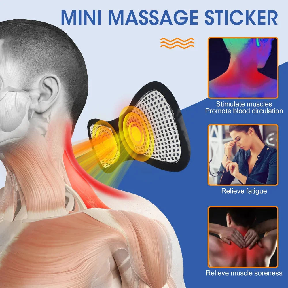 Electric Neck Massager EMS Muscle Stimulator