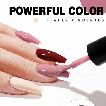 Gel Polish Nail 6 Colors Set