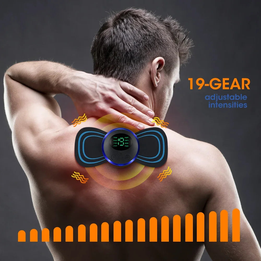 Electric Neck Massager EMS Muscle Stimulator