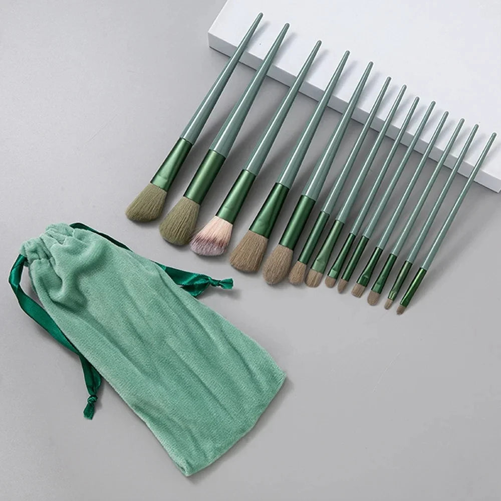 13-Piece Professional Makeup Brush Set