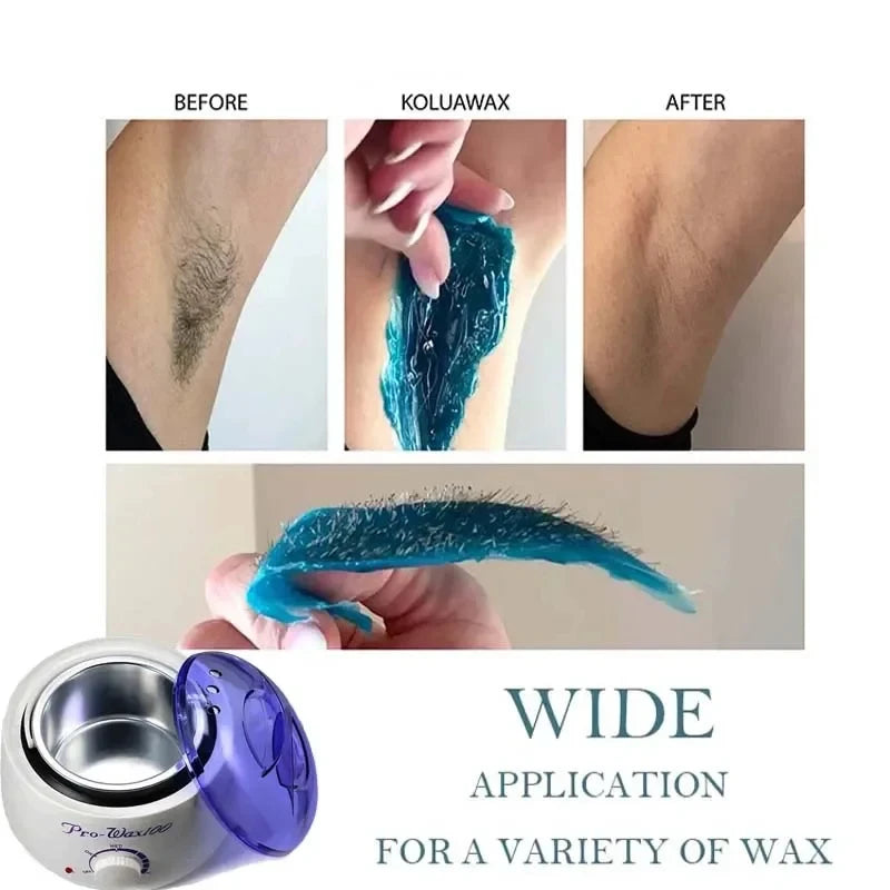 Hair Removal Wax Heater Kit with Wax Beans