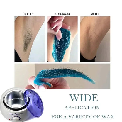 Hair Removal Wax Heater Kit with Wax Beans