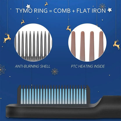 Mini Hair Straightener Comb