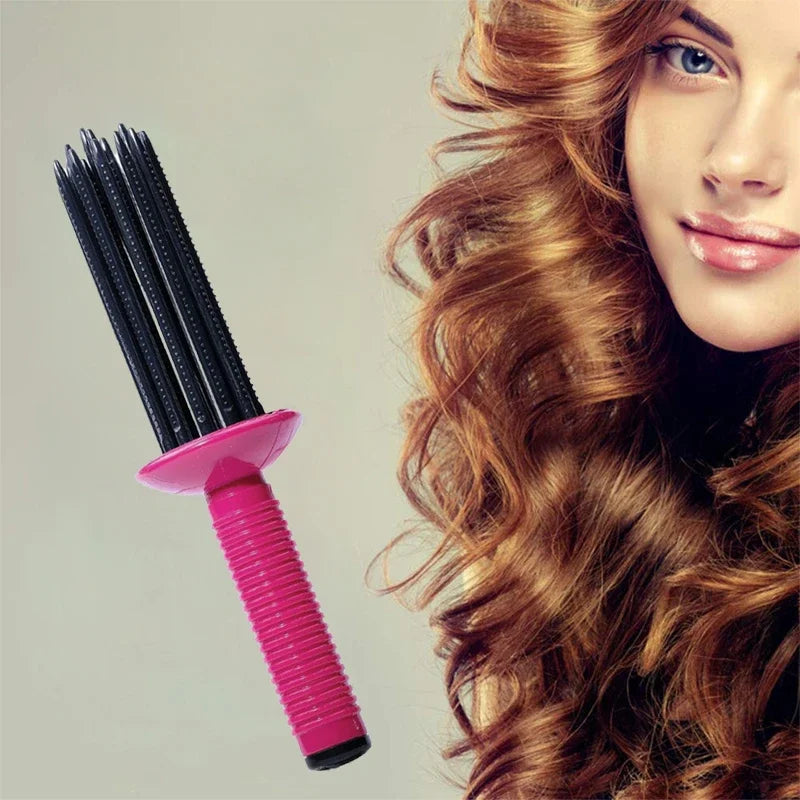 Air Volume Fluffy Styling Curler Comb