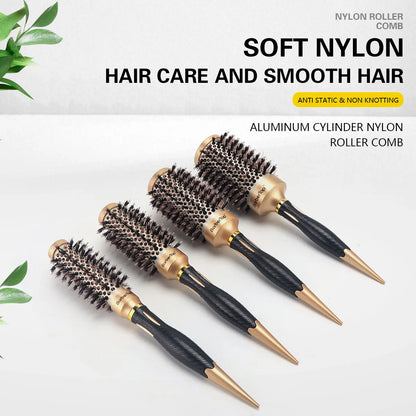 Boar Bristle Round Hair Brush