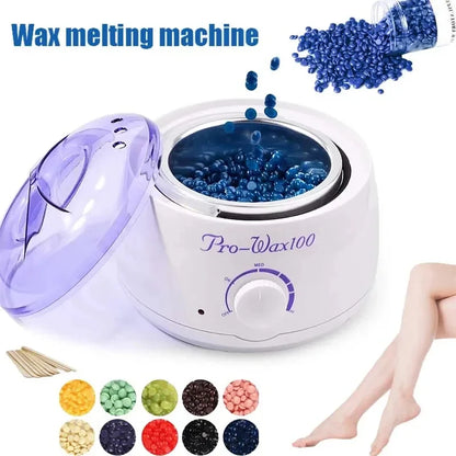 Hair Removal Wax Heater Kit with Wax Beans